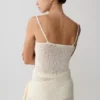 Mattais bouclé-gebreide top – ivoor Mattais bouclé-gebreide top – ivoor