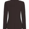 Max Cinched Waist Blazer – Chocolade Max Cinched Waist Blazer – Chocolade