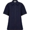 Maya oversized Denim shirt – Indigo blauw Maya oversized Denim shirt – Indigo blauw
