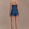 Meadow Denim Shorts – Donkerblauw Meadow Denim Shorts – Donkerblauw