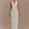 Alma maxi-rok met hoge taille – Wit Alma maxi-rok met hoge taille – Wit