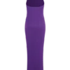Melodie halter maxi-jurk van gebreid materiaal – paars Melodie halter maxi-jurk van gebreid materiaal – paars
