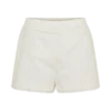 Melody linnen Short met kant – Wit Melody linnen Short met kant – Wit