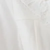 Melody-shirt met korte mouwen en kanten kraag – Wit Melody-shirt met korte mouwen en kanten kraag – Wit