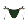 Memphis-bikini-broekje met kralen – Groen Memphis-bikini-broekje met kralen – Groen