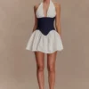 Merlyn Denim katoenen mini-jurk – Indigo blauw Merlyn Denim katoenen mini-jurk – Indigo blauw