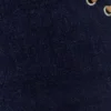 Meryl Denim-jeans met vetersluiting – Indigoblauw Meryl Denim-jeans met vetersluiting – Indigoblauw