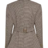 Mila getailleerde blazer – Tan Check Mila getailleerde blazer – Tan Check