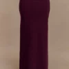 Miles gebreide maxi-rok – Pruim Miles gebreide maxi-rok – Pruim
