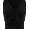 Millie Twist mouwloze top – Zwart Millie Twist mouwloze top – Zwart