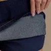 Miranda Denim mini-rok met riem van imitatiesuède – Indigoblauw Miranda Denim mini-rok met riem van imitatiesuède – Indigoblauw