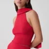 Misty haltertop met open rug – Rood Misty haltertop met open rug – Rood