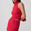 Misty haltertop met open rug – Rood Misty haltertop met open rug – Rood