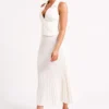 Twyla geplooide maxi-rok – ivoor Twyla geplooide maxi-rok – ivoor