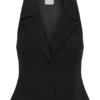 Mura colbertvest – Zwart Mura colbertvest – Zwart