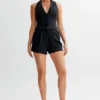 Mura colbertvest – Zwart Mura colbertvest – Zwart