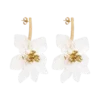 Naomi acryl bloemenoorbellen – goud Naomi acryl bloemenoorbellen – goud