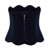 Oakley strapless Denim Top met geschulpte rand – Indigoblauw Oakley strapless Denim Top met geschulpte rand – Indigoblauw