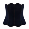 Oakley strapless Denim Top met geschulpte rand – Indigoblauw Oakley strapless Denim Top met geschulpte rand – Indigoblauw