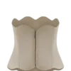Oakley strapless Denim top met geschulpte rand – Stone Wash Oakley strapless Denim top met geschulpte rand – Stone Wash
