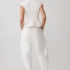 Oriana linnen oversized broek – wit Oriana linnen oversized broek – wit