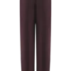 Penelope geplooide broek met hoge taille – Chocoladebruin Penelope geplooide broek met hoge taille – Chocoladebruin