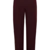 Penelope geplooide broek met hoge taille – Mahonie Penelope geplooide broek met hoge taille – Mahonie