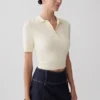 Loraine denim minirok met middelhoge taille – Indigo met krijtstreep Loraine denim minirok met middelhoge taille – Indigo met krijtstreep