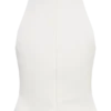 Portia mouwloze top van scuba – Wit Portia mouwloze top van scuba – Wit