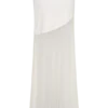 Portia scuba en mesh maxi-rok – Wit Portia scuba en mesh maxi-rok – Wit