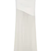 Portia scuba en mesh maxi-rok – Wit Portia scuba en mesh maxi-rok – Wit