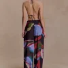 Rachel chiffon broek met rechte pijpen – Multi Fluid Reverie-print Rachel chiffon broek met rechte pijpen – Multi Fluid Reverie-print