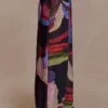 Rachel chiffon broek met rechte pijpen – Multi Fluid Reverie-print Rachel chiffon broek met rechte pijpen – Multi Fluid Reverie-print