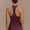 Ramona modale tanktop met hardware – Mahogany Ramona modale tanktop met hardware – Mahogany