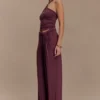 Ramona modale tanktop met hardware – Mahogany Ramona modale tanktop met hardware – Mahogany
