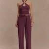 Ramona modale tanktop met hardware – Mahogany Ramona modale tanktop met hardware – Mahogany