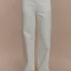 Rayne Denim-jeans met wijde pijpen – Wit Rayne Denim-jeans met wijde pijpen – Wit