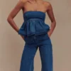 Rayne Denim spijkerbroek met wijde pijpen – 90’s Blue Rayne Denim spijkerbroek met wijde pijpen – 90’s Blue