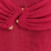 Reece haltertop maxi-jurk van gebreide stof – Dragonfruit