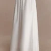 River gerimpelde maxi-rok – Wit River gerimpelde maxi-rok – Wit