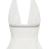 River haltertop zonder mouwen – Wit River haltertop zonder mouwen – Wit
