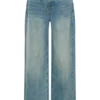 Romi mid-rise jeans met wijde pijpen – vervaagd middenblauw Romi mid-rise jeans met wijde pijpen – vervaagd middenblauw