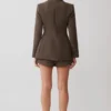 Romy gestructureerde blazer met hardware – visgraat Romy gestructureerde blazer met hardware – visgraat