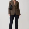 Romy gestructureerde blazer met hardware – visgraat Romy gestructureerde blazer met hardware – visgraat