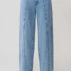 Roy mid-rise Denim-jeans met wijde pijpen – Classic Blue Roy mid-rise Denim-jeans met wijde pijpen – Classic Blue