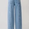 Roy mid-rise Denim-jeans met wijde pijpen – Classic Blue Roy mid-rise Denim-jeans met wijde pijpen – Classic Blue