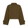 Rue bomberjack met trechterhals – Khaki Rue bomberjack met trechterhals – Khaki