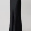 Sabrina maxi-rok van zijde-mix – Zwart Sabrina maxi-rok van zijde-mix – Zwart