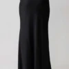 Sabrina maxi-rok van zijde-mix – Zwart Sabrina maxi-rok van zijde-mix – Zwart