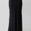 Sabrina maxi-rok van zijde-mix – Zwart Sabrina maxi-rok van zijde-mix – Zwart